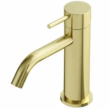 LAVABO Mira 140 RS Slim håndvaskarmatur i messing PVD